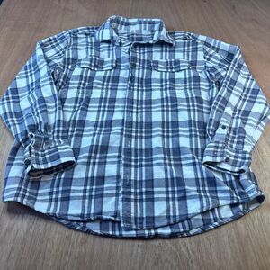 Enoli Women’s Large Heavyweight Button Front Shirt Goose Logo